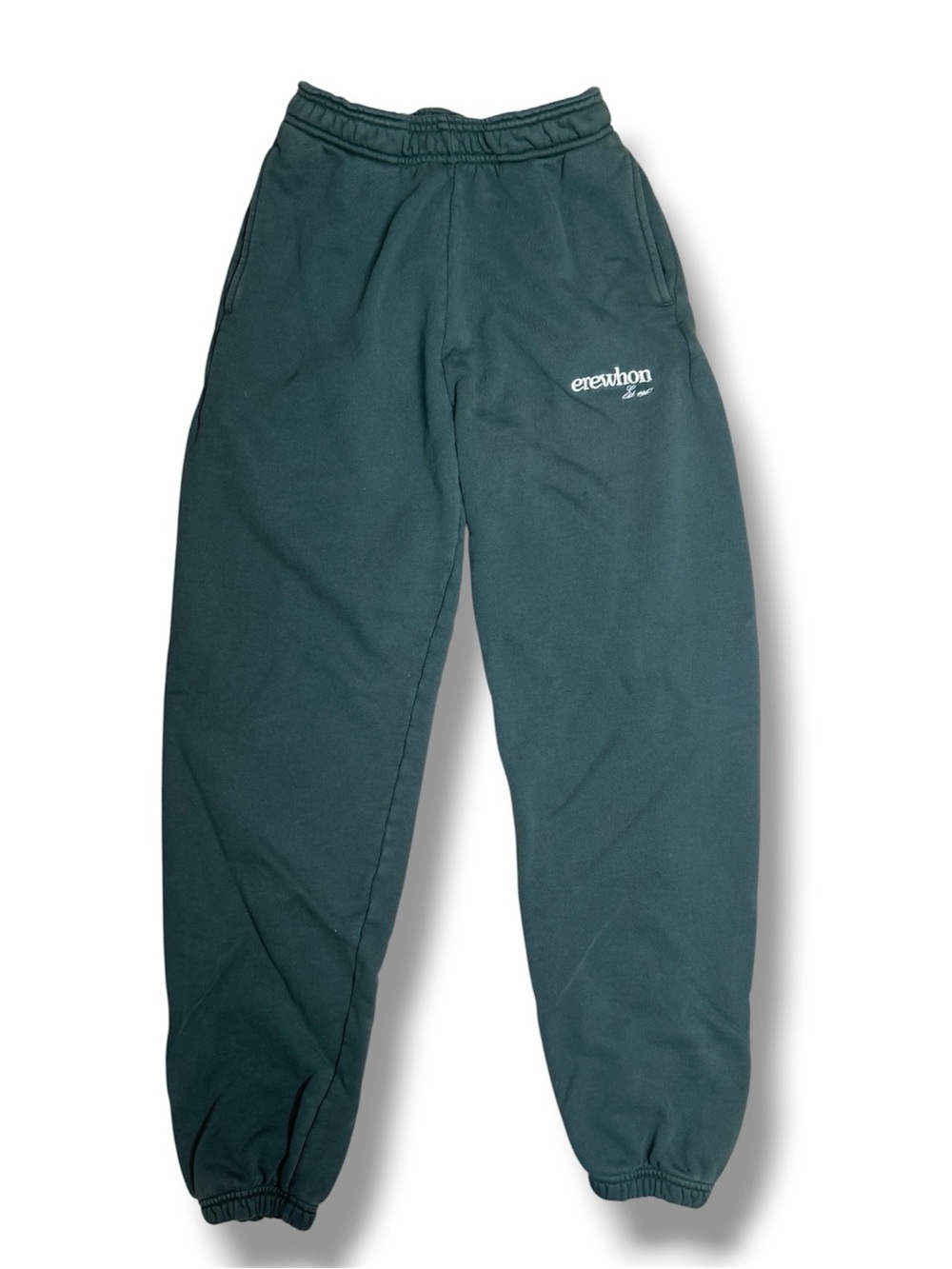 Erewhon Limited Collection Green Fleece Jogger Sweatpants size XS